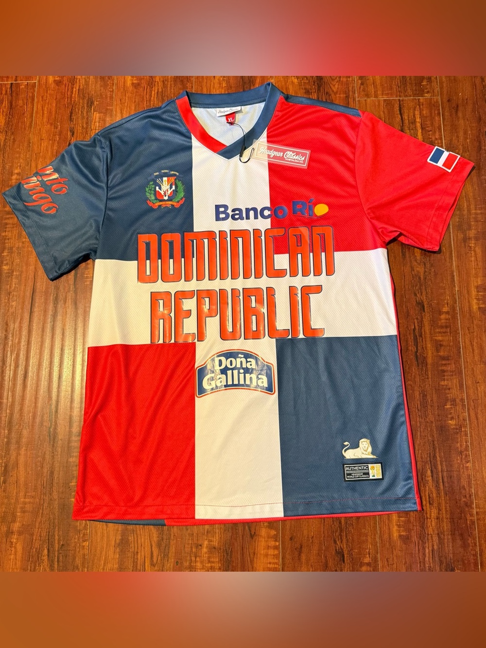 PUERTO RICO 1990 World Cup National Team Headgear Classics Soccer Jersey New XL
